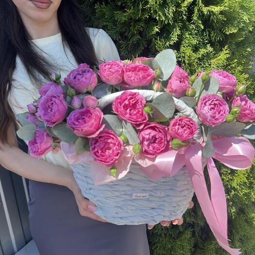 Корщина с Мисти и эвкалиптом ♥️