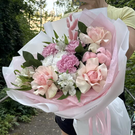 Букет зефирка
