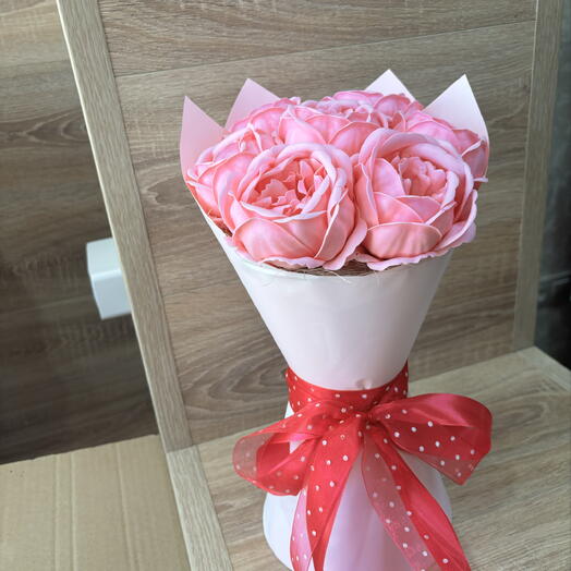 Композиция пенные пионы💕 маме / девушке / на день рождение