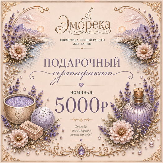 Подарочный сертификат 5000