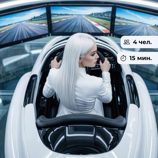 Время рекордов. Заезд в гоночном автосимуляторе SIM RACE CLUB