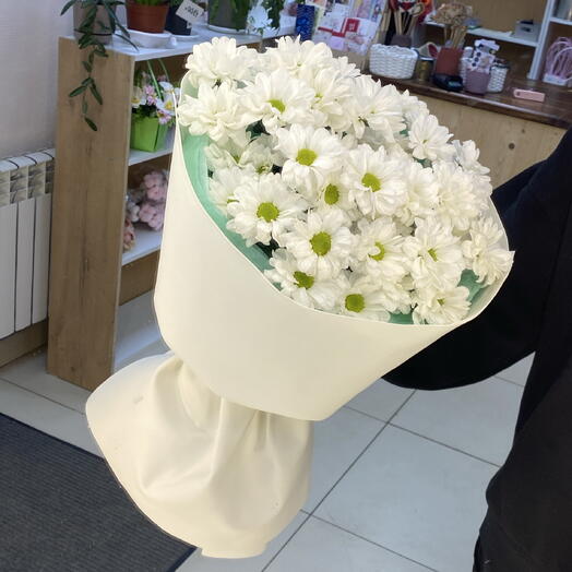 Букет из хризантемы