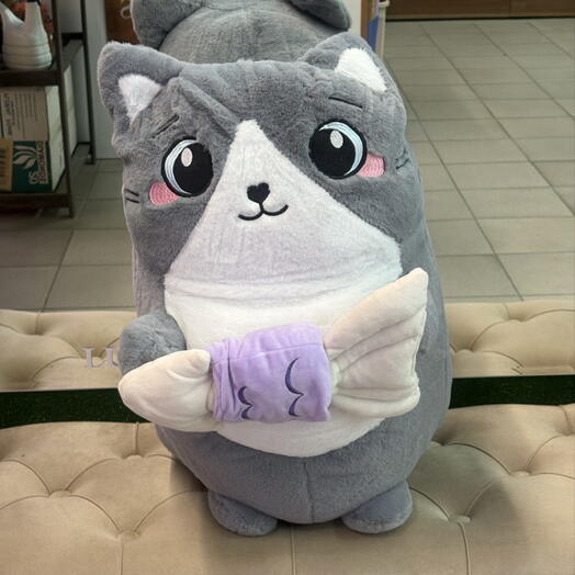 Мягкая игрушка кот пухляш