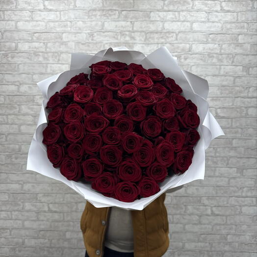 Красные розы 50см 🌹🌹🌹🌹🌹