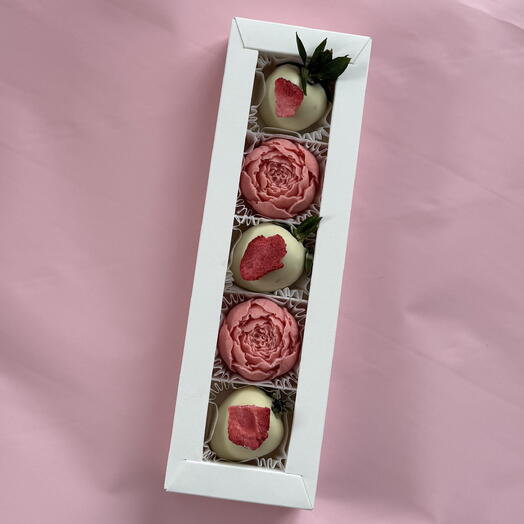 Set de chocolate "Flowers"