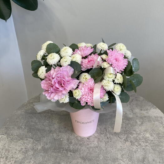 Розовый стаканчик - комплимент 💕