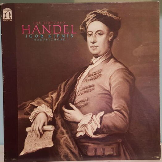 Винтажная пластинка Handel, Igor Kipnis — The Virtuoso Handel, NM