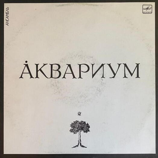 Винтажная пластинка Аквариум — Aквариум, EX