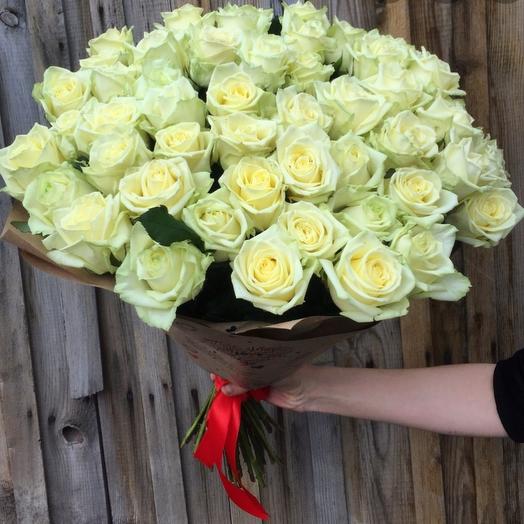 Bouquet 51 white roses