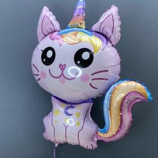 Helium balloon " cat unicorn "