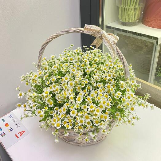 Cesta de flores