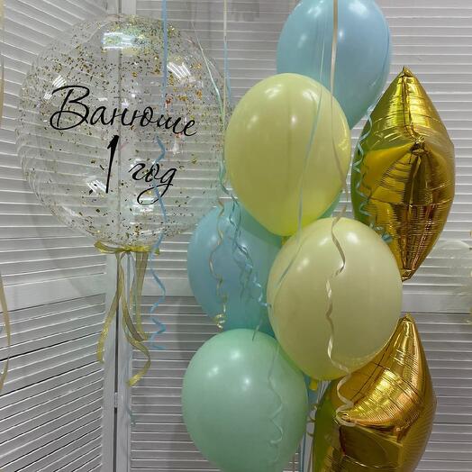 Composition "Air macaroons", 11 balls
