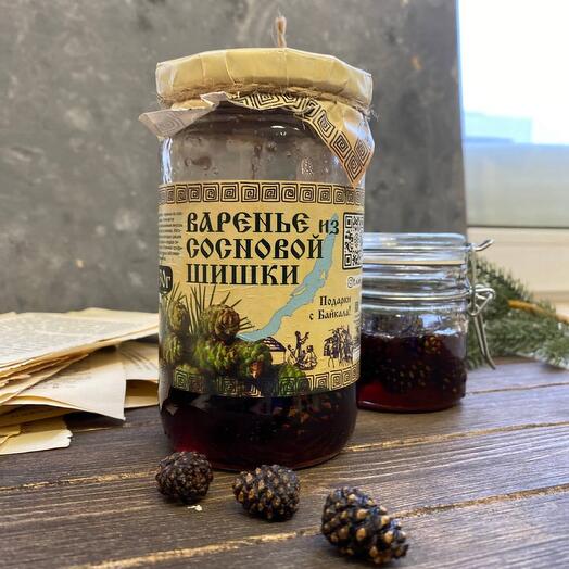 Pine cone jam