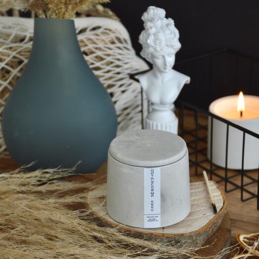 Soy candle "Citrus cupcake" 100g