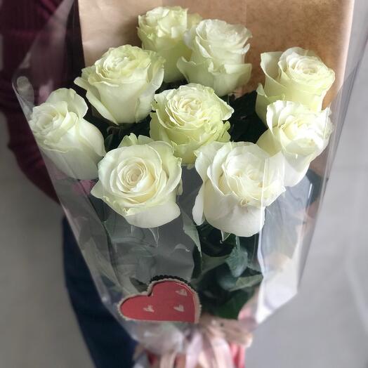 Rosas blancas