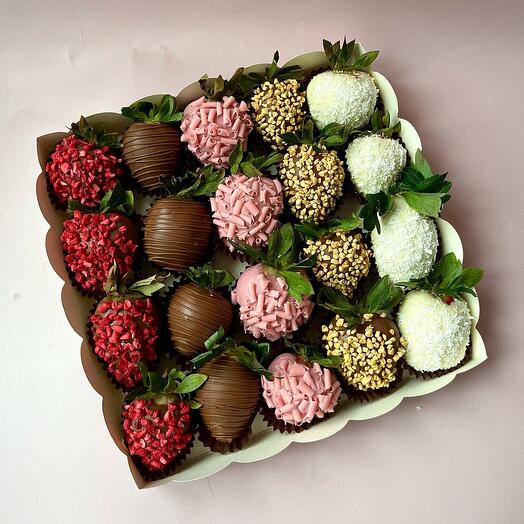 Fresa en chocolate "Happiness"