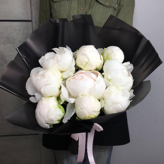 9 peonies