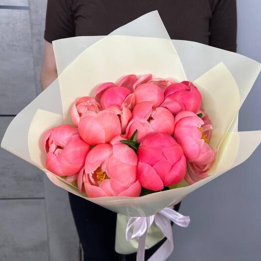 Bouquet of peonies
