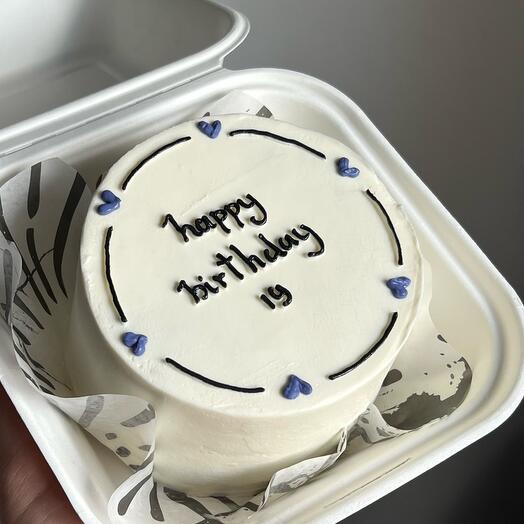 Бенто торт «happy birthday»