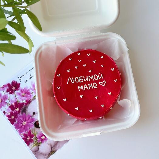 Bento cake for mom