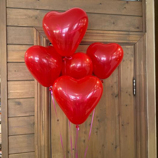5 Heart Balls
