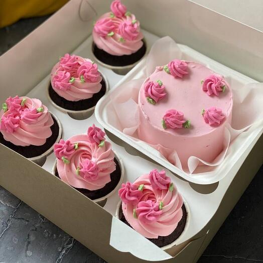 Bento + cupcakes
