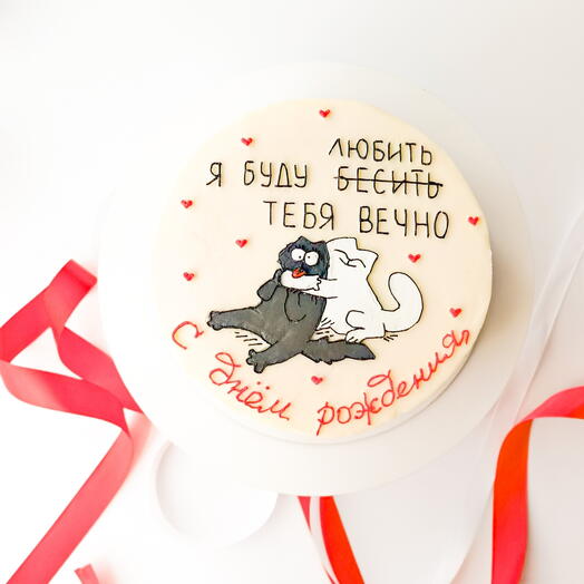 Бенто-торт "Коты"