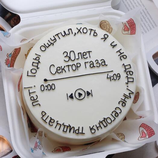 Бенто-тортик на юбилей 30 лет