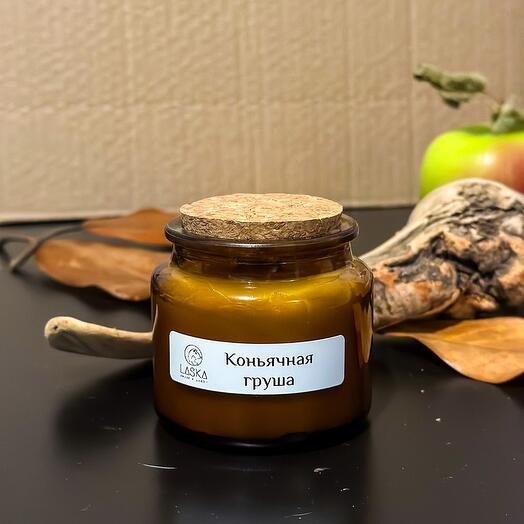 Ароматическая свеча «Коньячная груша»