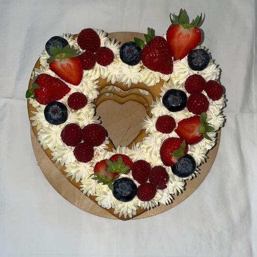 Honey cake "Heart"