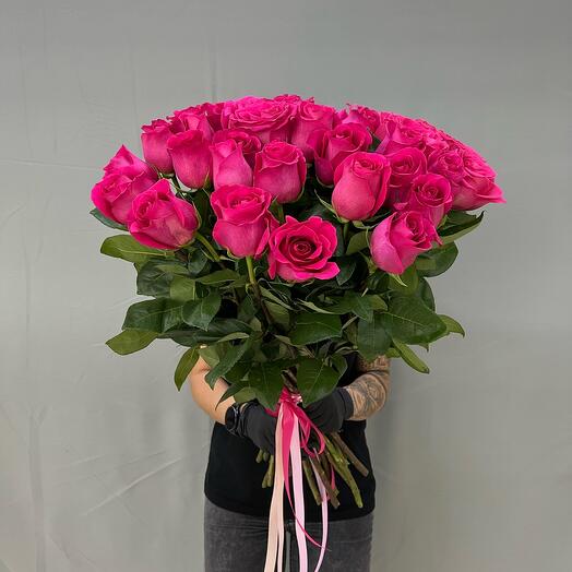Bouquet of 25 Pink Floyd roses