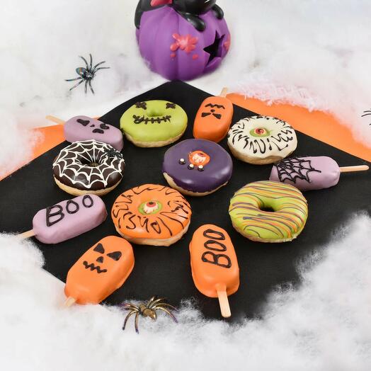 Halloween Cake Pops And Donuts