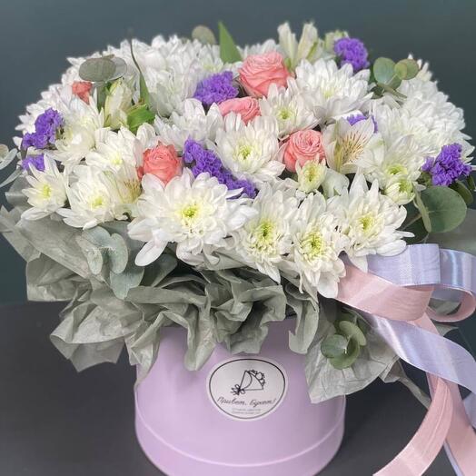 Box of lavender shades