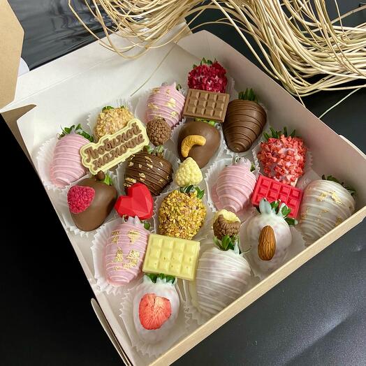 Клубника в шоколаде 16