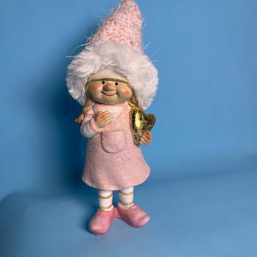 Девочка с сердечком