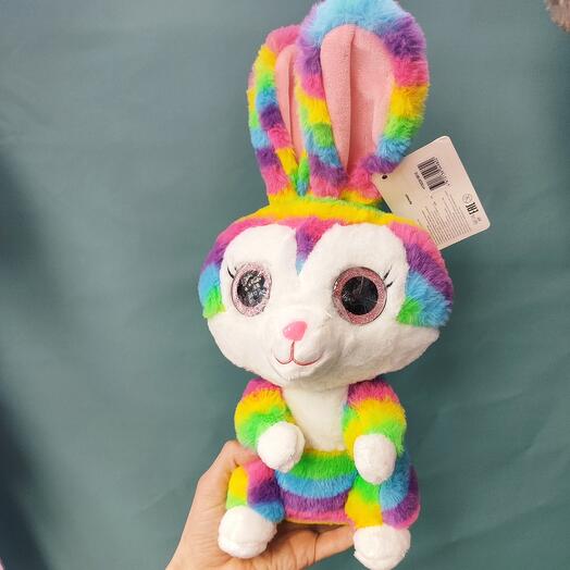 A stuffed animal Hare