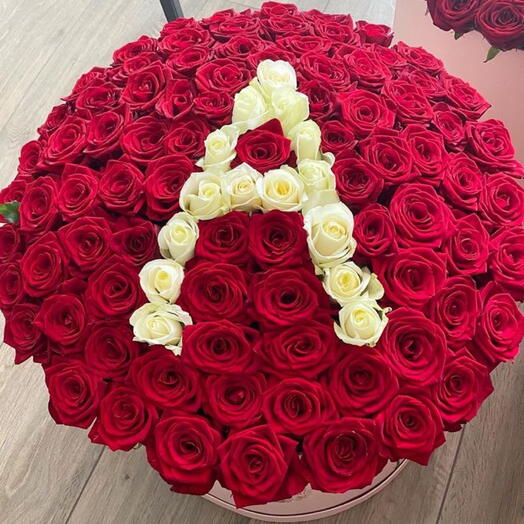 Alphabet Rose Flower Box 🌹