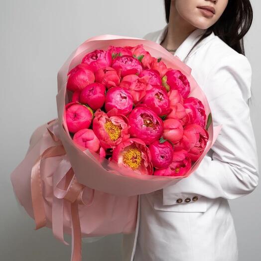 Coral peonies 25