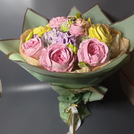 Букет из зефира