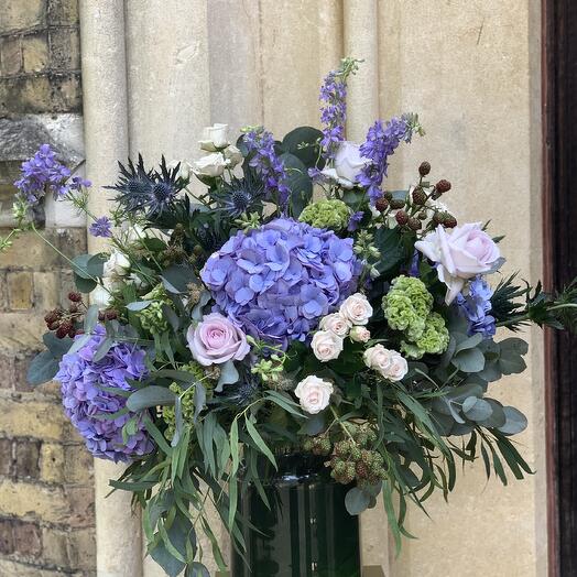 Wonderfully Blue with Vase