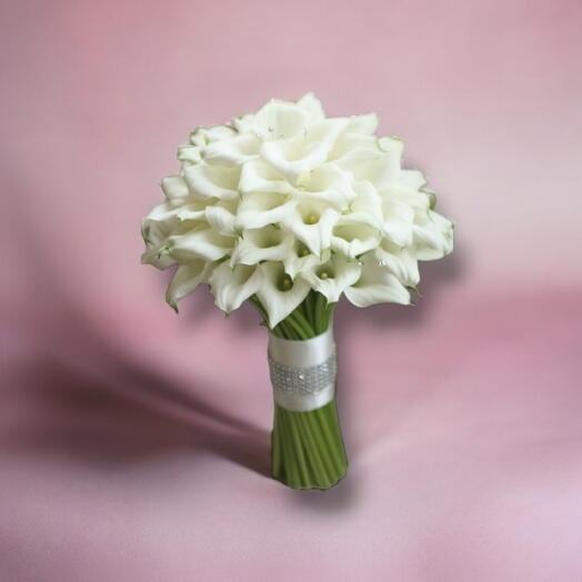 Calla Lily Wedding-Hand-Tied-Bouquet
