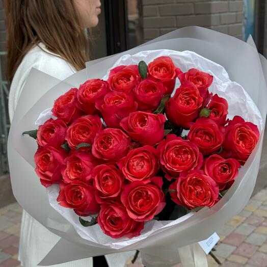 Букет из пионовидных роз Dark Expression