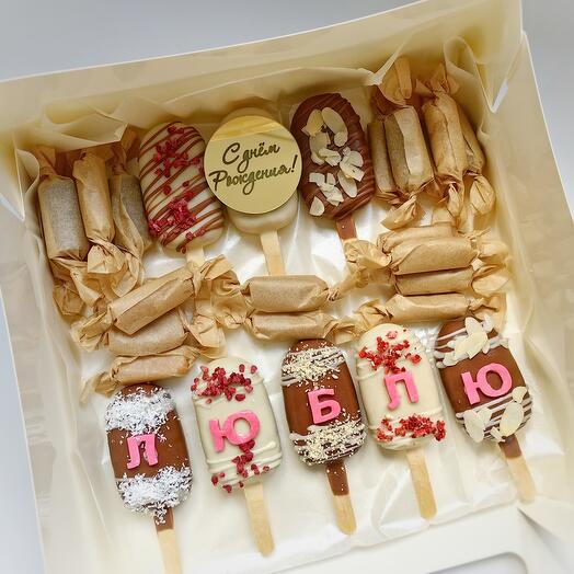 Набор эскимо и ириски