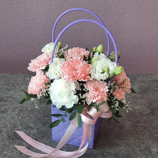 Flores en una Caja de cerezos En flor
