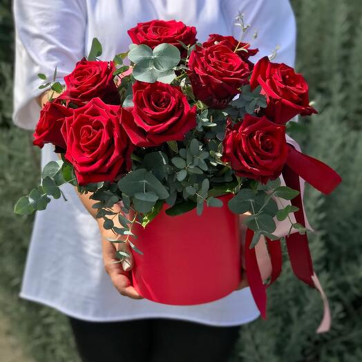 Hatbox Red Naomi