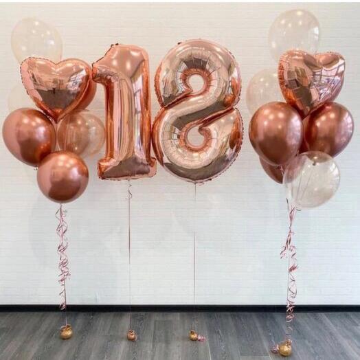 Набор шаров «ОПЯТЬ 18»