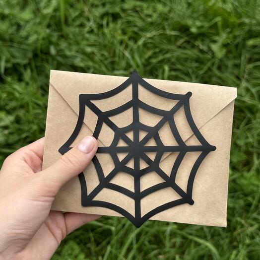 Виниловая наклейка паутина 12x12