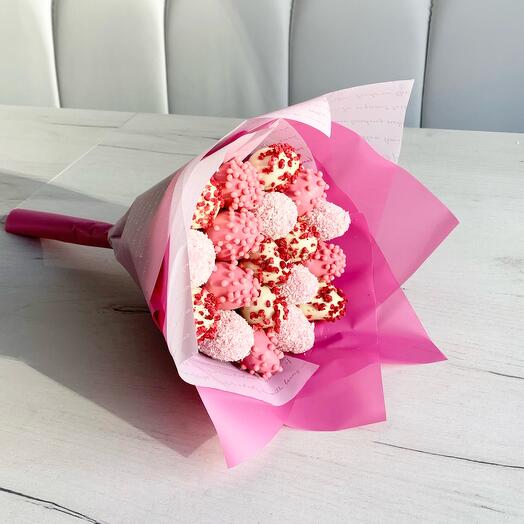 Букет из клубники в шоколаде