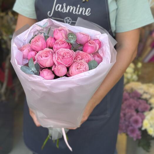 Rosas de peonía arbustiva