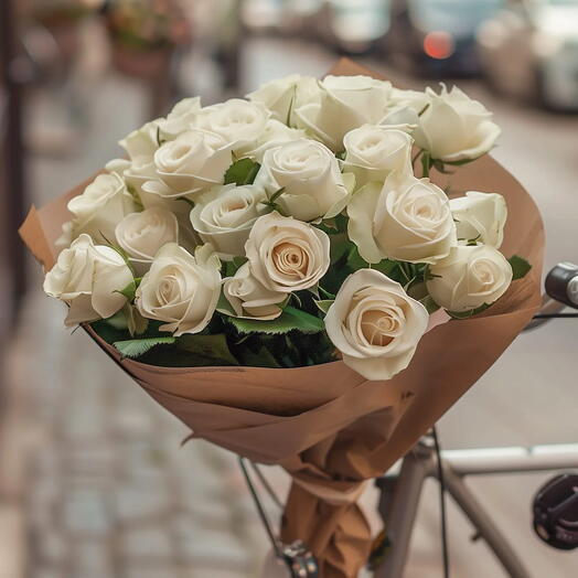 White Rose Bouquet